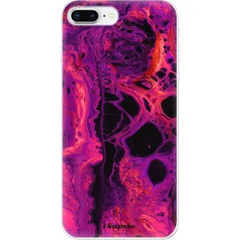 Odolné silikonové pouzdro iSaprio - Abstract Dark 01 - iPhone 8 Plus