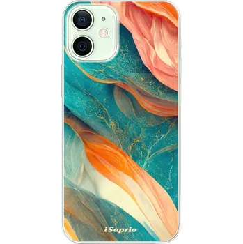 Odolné silikonové pouzdro iSaprio - Abstract Marble - iPhone 12 mini