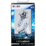 Autožárovky Aroso Deutschland Light Plus H7 12V 55W PX26d sada 2ks - blue / xenonový efekt