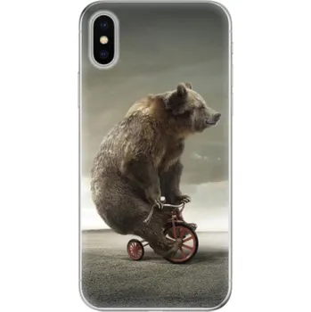 Pouzdro na mobilní telefon Odolné silikonové pouzdro iSaprio - Bear 01 - iPhone X
