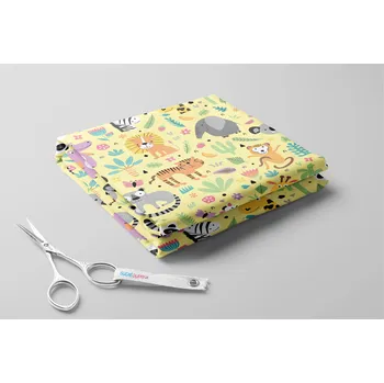 Dámské plavky Lycra exclusive, Barevná zoo Barva: Žlutá