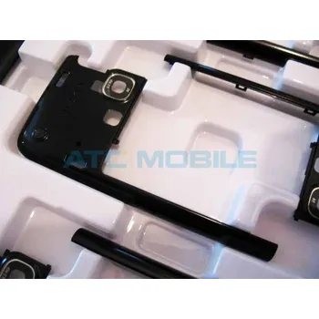 Náhradní kryt pro mobilní telefon Zadní kryt (kolem krytu baterie) Nokia E-90, barva černá (Black), originální - 0252780 a zpět 11 Kč s ATC Clubem