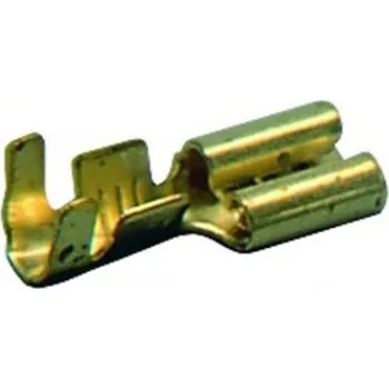 Kabelové oko Technik Konektory faston MO 1,5-68 6,3x0,8mm 0,5-1,5mm2 (100ks)