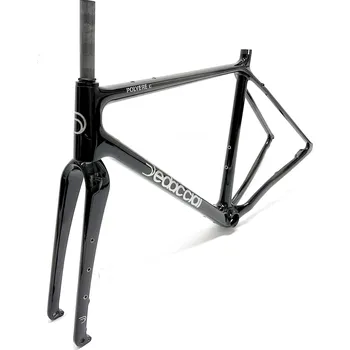 rám kola Dedacciai Gravel rám DedacciaiStrada POLVERE Carbon, vel. L, černý, 1100g