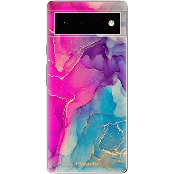 Pouzdro na mobilní telefon Odolné silikonové pouzdro iSaprio - Purple Ink - Google Pixel 6 5G