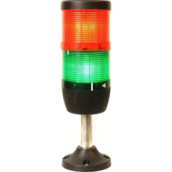 Poplachová siréna EMAS Maják IK72L024XM03-RG 24VDC/AC rudá,zelená IK72L024XM03-RG