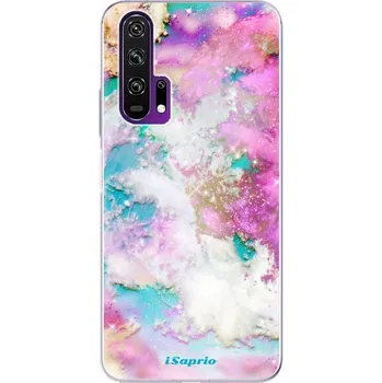 Pouzdro na mobilní telefon Odolné silikonové pouzdro iSaprio - Galactic Paper - Honor 20 Pro