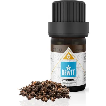 Esenciální olej BEWIT Cypriol esenciální olej - Vzorek (12 kapek)