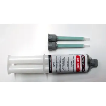 Příslušenství ke svářečce Dvousložkové kovové lepidlo extra pevné, teplotně odolné CHMET, 25g