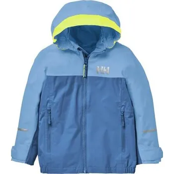 Chlapecká bunda Dětská nepromokavá bunda Helly Hansen K Shelter jacket azurite velikost 110