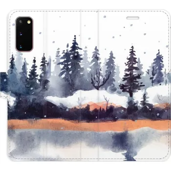 Pouzdro na mobilní telefon Flipové pouzdro iSaprio - Winter 02 - Samsung Galaxy S20
