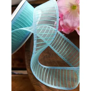 Stuha Monofilová stuha šíře 24 mm, Barva Tyrkysová