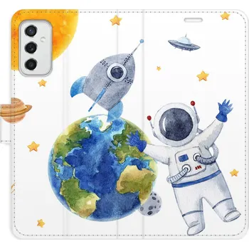 Pouzdro na mobilní telefon Flipové pouzdro iSaprio - Space 06 - Samsung Galaxy M52 5G