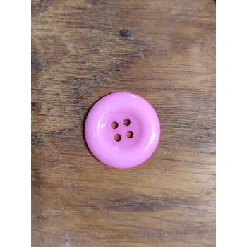 Knoflík Knoflík barevný mix velikost 34", Barva Růžová světlá