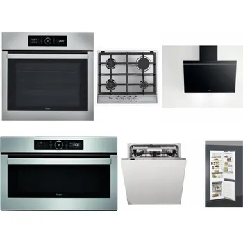Set domácích spotřebičů WHIRLPOOL ABSOLUTE AKZ9 6230 IX + WHIRLPOOL AKR 351/IX + WHIRLPOOL AKR 62F LT K + WHIRLPOOL ABSOLUTE AMW 730 IX + WHIRLPOOL WIO 3T133 PLE + WHIRLPOOL ART 66112