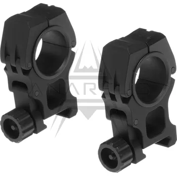Aim-O M10 Montážní kroužky 25mm / 30mm - černé