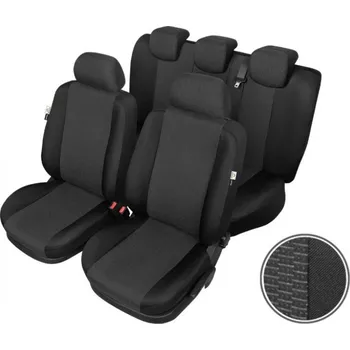 Potah sedadla Kegel Autopotahy VW Caddy 2004-2020 5 míst • zadní dělená • černé