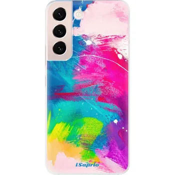 Pouzdro na mobilní telefon Odolné silikonové pouzdro iSaprio - Abstract Paint 03 - Samsung Galaxy S22 5G