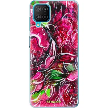 Pouzdro na mobilní telefon Odolné silikonové pouzdro iSaprio - Burgundy - Samsung Galaxy M12