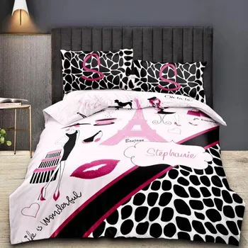 Povlečení Numberoplus Bavlněné povlečení na dvoulůžko + prostěradlo ZDARMA- Like is wonderful