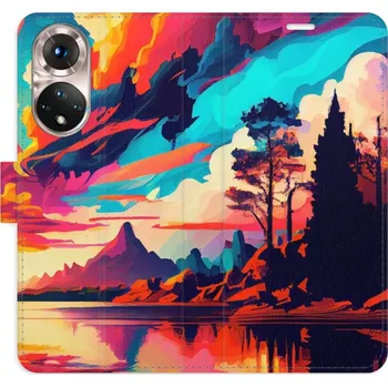 Pouzdro na mobilní telefon Flipové pouzdro iSaprio - Colorful Mountains 02 - Honor 50 / Nova 9