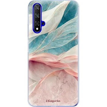 Pouzdro na mobilní telefon Odolné silikonové pouzdro iSaprio - Pink and Blue - Huawei Honor 20