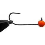 Hlavička bez protihrotu Tungsten HD Barbless Orange 0,4g 5ks 6