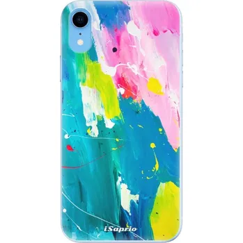 Pouzdro na mobilní telefon Odolné silikonové pouzdro iSaprio - Abstract Paint 04 - iPhone XR