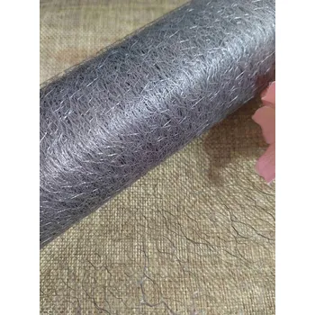 Krajka Pavučinka dekorační šíře 30 cm šedá