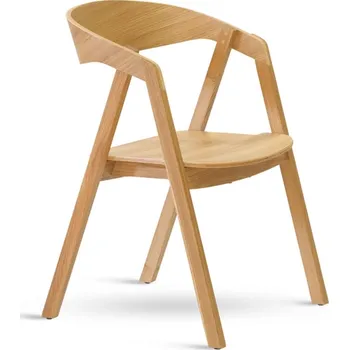 Stima Stohovatelné křesílko Guru-dřevěný i čalouněný sedák sedák: BUK - odstín DUB