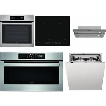 Domácí spotřebič WHIRLPOOL ABSOLUTE AKZ9 6230 IX + WHIRLPOOL WL S7260 NE + WHIRLPOOL AKR 749/1 IX + WHIRLPOOL ABSOLUTE AMW 730 IX + WHIRLPOOL WIC 3C33 PFE