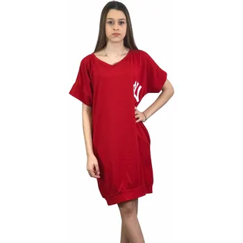 Dámské šaty Tunika/šaty Yankees Barva: červená