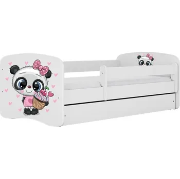 Dětsný nábytek Dětská postel Babydreams panda bílá, varianta 80x160, bez šuplíků, bez matrace