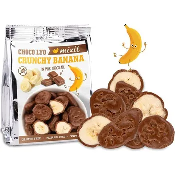 Mixit Křupavé banánky v čokoládě do kapsy