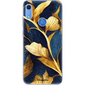 Pouzdro na mobilní telefon Odolné silikonové pouzdro iSaprio - Gold Leaves - Huawei Y6s