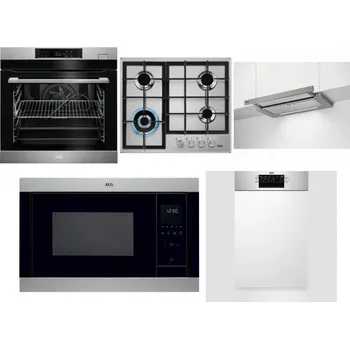 Set domácích spotřebičů AEG BSK782380M + AEG Mastery StepPower HGB64420SM + AEG DPE5660M + AEG Mastery MSB2547D-M + AEG Mastery MaxiFlex FEE73517PM