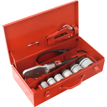 Svářečka Svářečka v kufru trnová FV SE42 PROFI SET 850W s nástavci 20 25 32 40 50 63 75