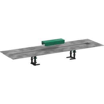 Odvodňovací žlab Hansgrohe RainDrain Instalační sada 900 pro vrchní sady sprchových žlabů