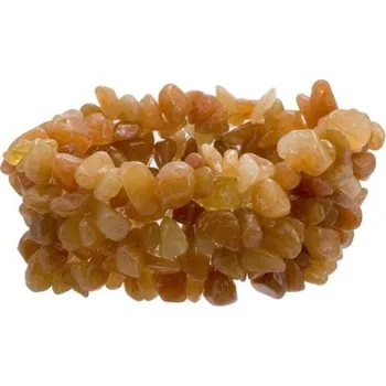 Šperk Stylový náramek z červeného avanturinu 3cm