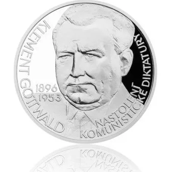 2015 - Stříbrná medaile Českoslovenští prezidenti - Klement Gottwald