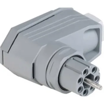 Elektrická zásuvka Hirschmann 932 632-106-50 síťový konektor N zásuvka, zahnutá Počet kontaktů: 11 + PE 5 A šedá 50 ks
