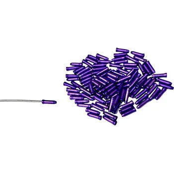 Bike tuning centrum Koncovka lanka AL ELOX 1ks BTC Fialová lesklá