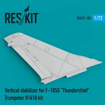 Plastikový model 1/72 Vertical stabilizer for F-105G 'Thunderchief'