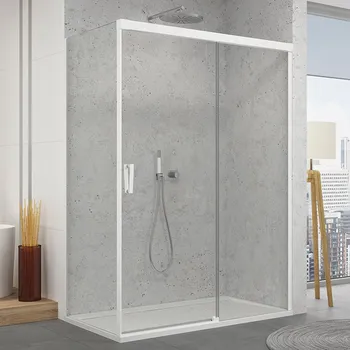 RONAL CADURA Jednodílné posuvné dveře s pevnou stěnou v rovině - pevný díl vpravo CAS2D1600987