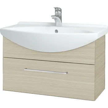 Koupelnový nábytek Dřevojas Koupelnová skříňka TAKE IT SZZ 75 - D04 Dub / Úchytka T04 / D04 Dub