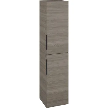 Koupelnový nábytek Dřevojas Vysoká skříň DOS SVD2 35 - D03 Cafe / Úchytka T07 / D03 Cafe / Pravé