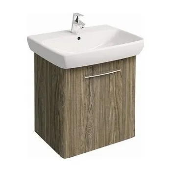 Koupelnový nábytek Nova Pro koupelnová sestava 65 cm skříň šedý jilm a umyvadlo 65 x 48 M39027000