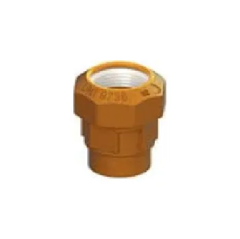 Vodovodní potrubí Spojka GREINER 40x5/4" mosaz vnitřní z. (GI), PE voda i plyn 4483.00.00.125