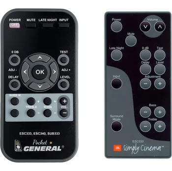 Dálkový ovladač General EDIFIER RC20C - náhradní dálkový ovladač