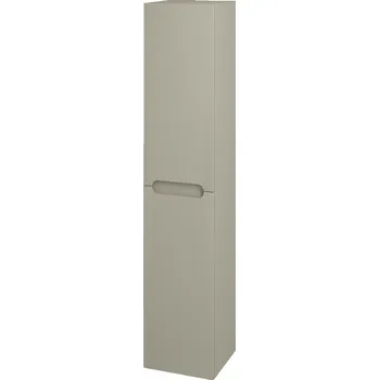 Koupelnový nábytek Dřevojas Vysoká skříň COLOR SVD2 35 - M05 Béžová mat / M05 Béžová mat / Pravé